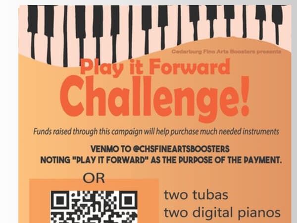 Play It Forward Challenge — fundraiser for new instruments