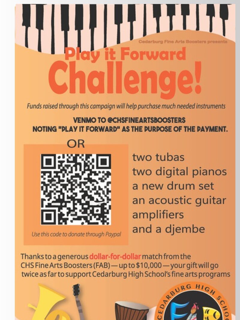 Play It Forward Challenge — Click to donate